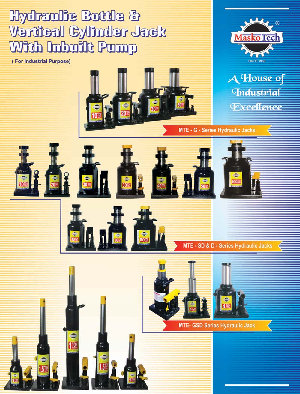 Hydraulic Jack, Customized Hydraulic Jacks, Customized Hydraulic