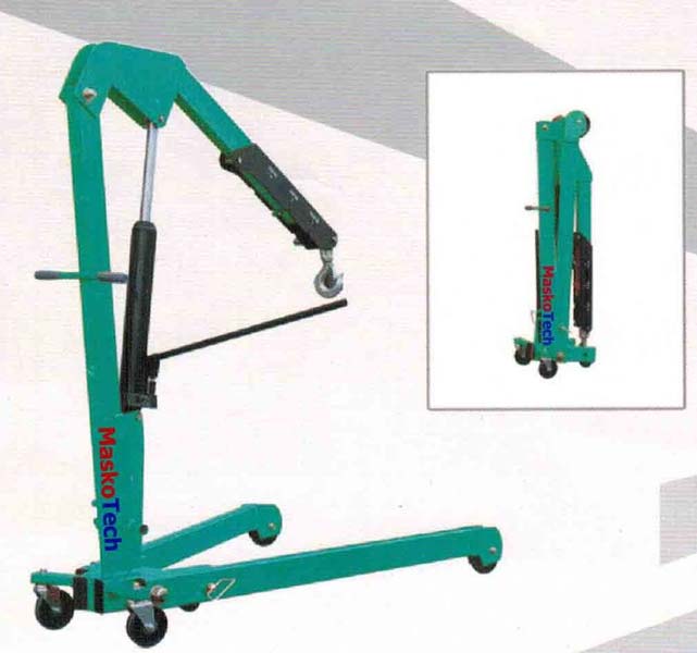 Foldable Hydraulic Floor Crane Hydraulic Floor Crane Manufacturers